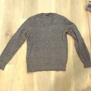 Gap gray sexy v neck